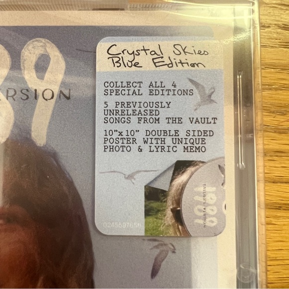 2CDS-TAYLOR SWIFT CD'S 1989 (Taylors Version) SPEAK NOW (Taylors Version) SEALED - Picture 4 of 7
